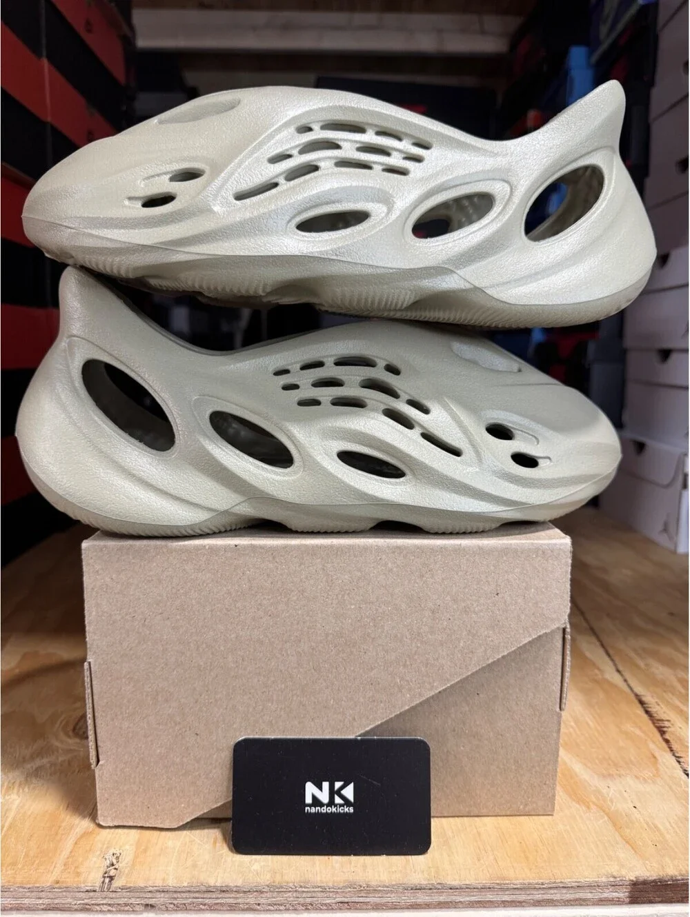 Adidas Yeezy Foam Runner 'Stone Salt' GV6840 BRAND NEW MENS SIZE 11